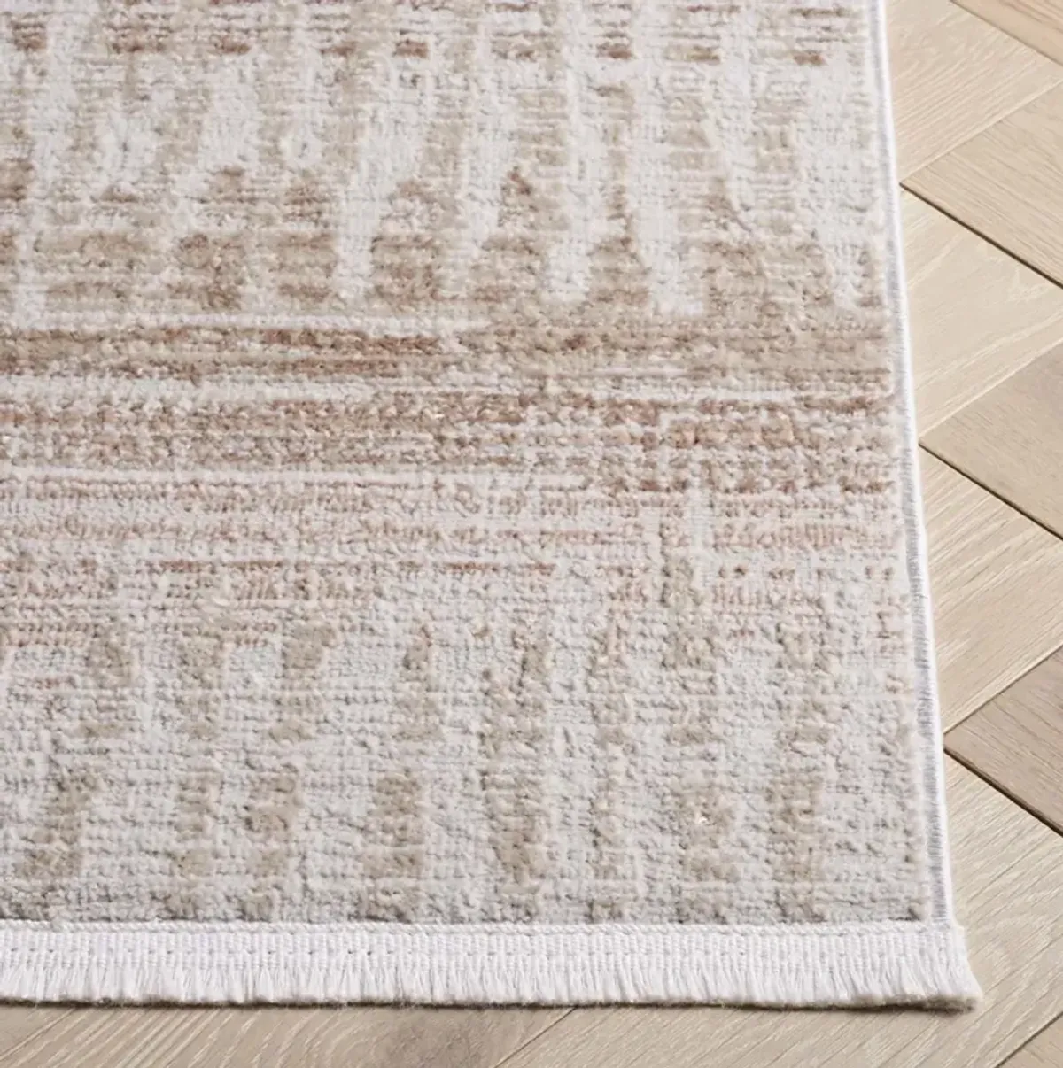 MILA 234 IVORY  6'-7' x 6'-7' Square Square Rug