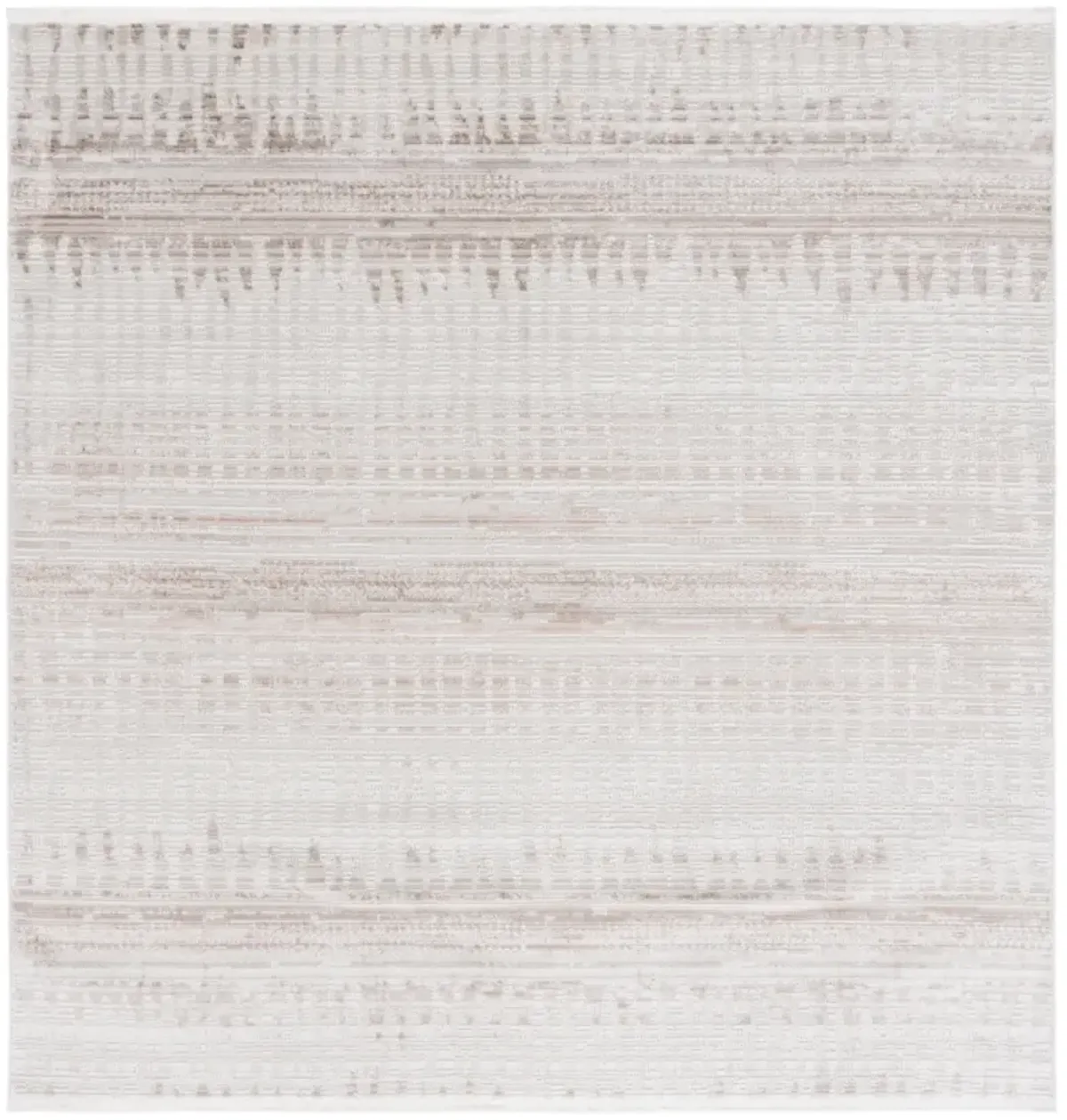 MILA 234 IVORY  6'-7' x 6'-7' Square Square Rug