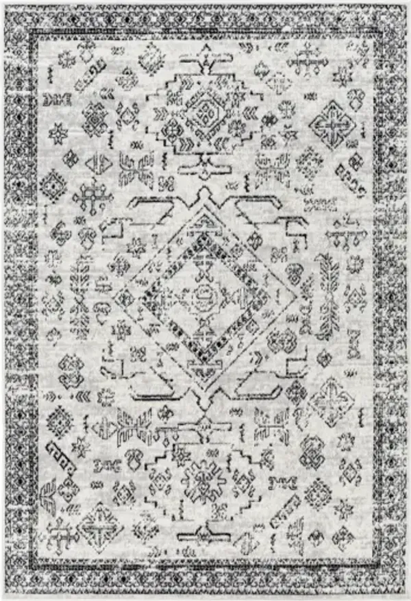 Pisa PSS-2366 5' x 7' Machine Woven Rug