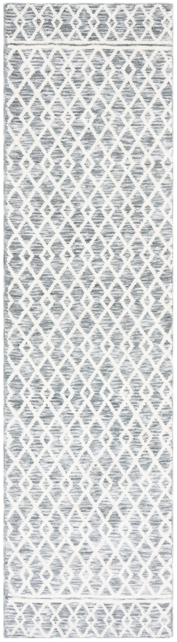 EASY CARE 111 GREY  2'-3' x 12' Runner Rug