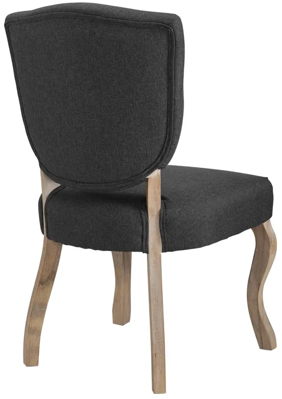 Array Vintage French Upholstered Dining Side Chair