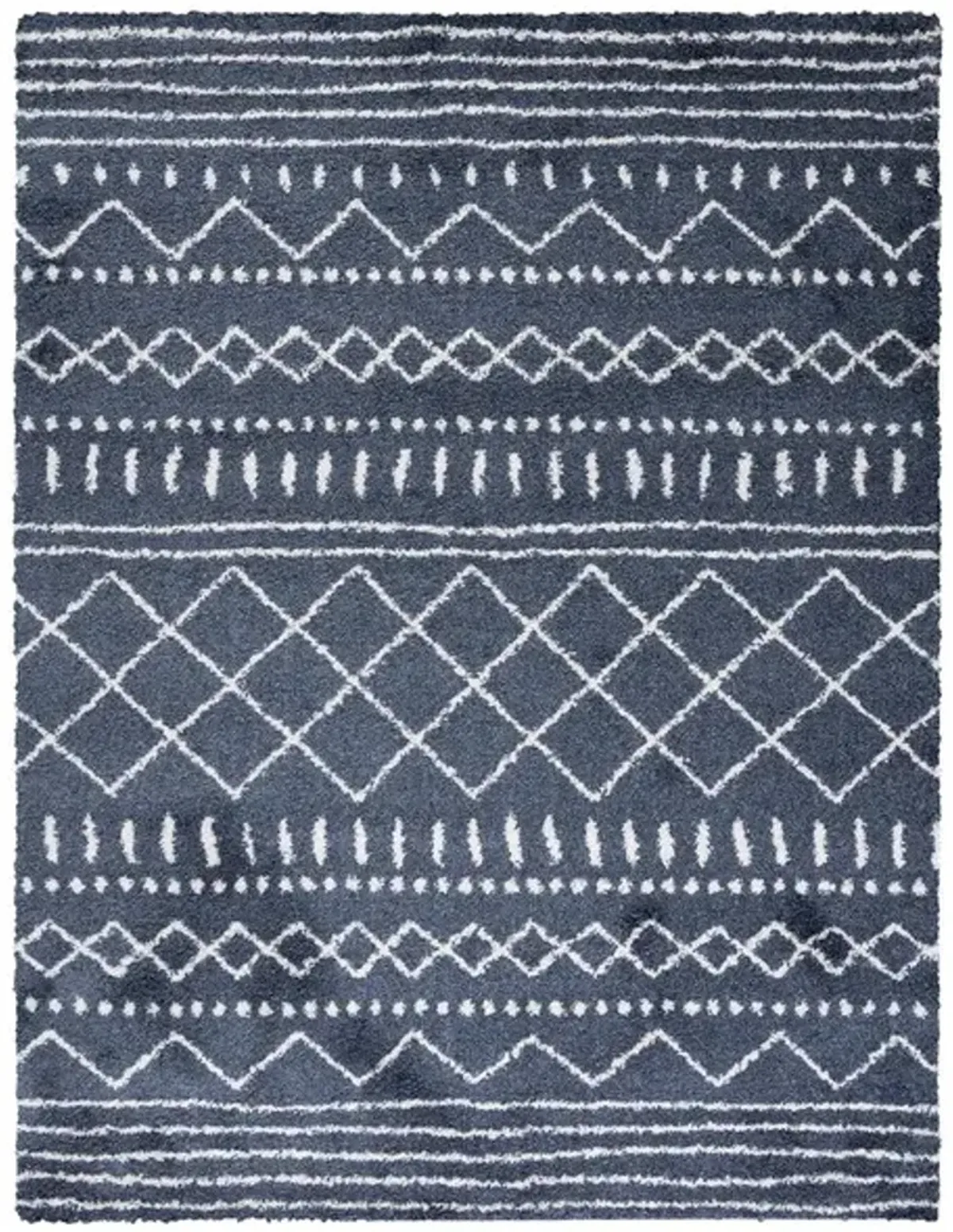 ARIZONA SHAG Large Rectangle Power Loomed 10' X 14' Rug