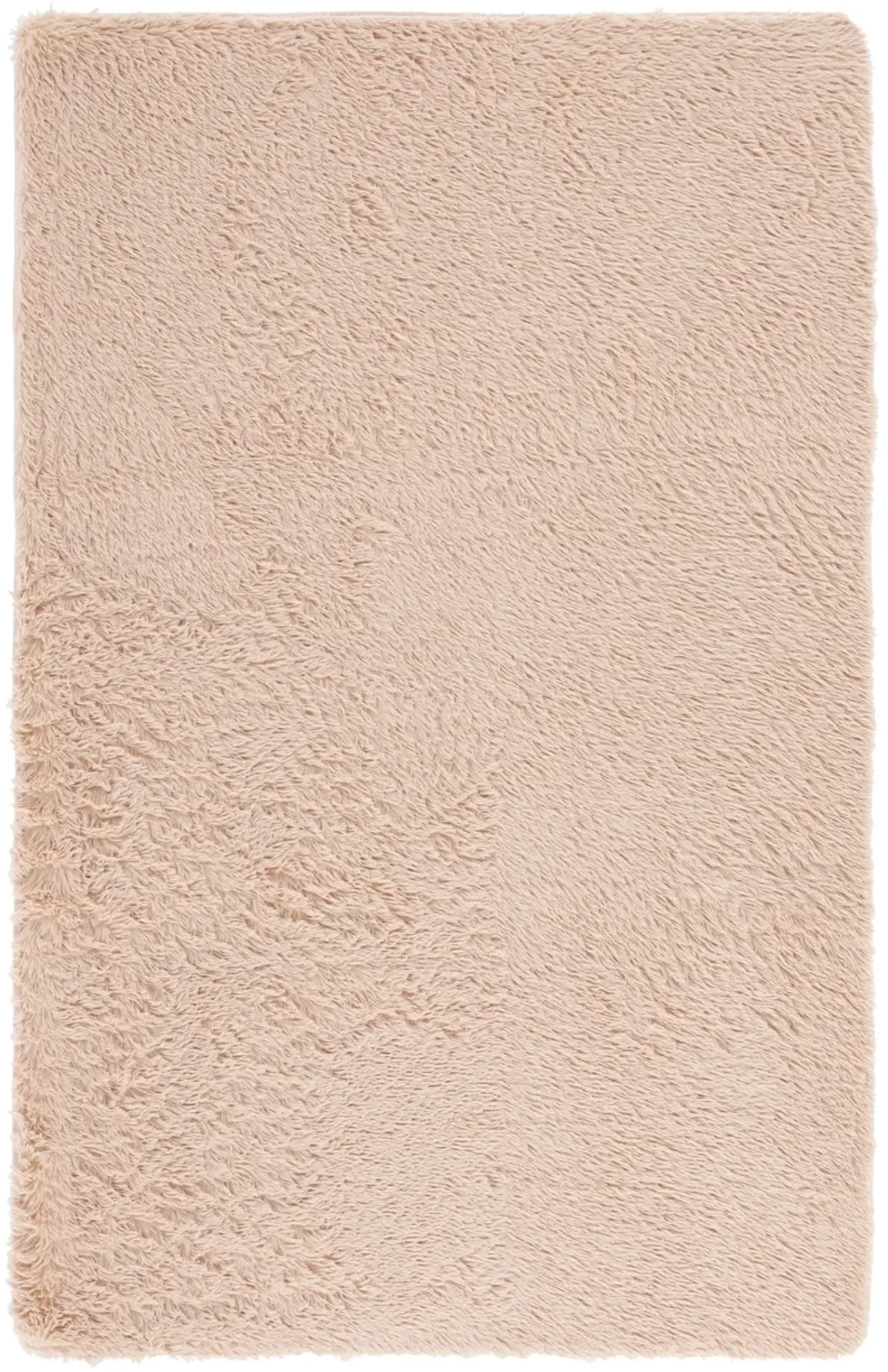 RAINBOW SHAG 101 BEIGE 4' x 6' Small Rectangle Rug