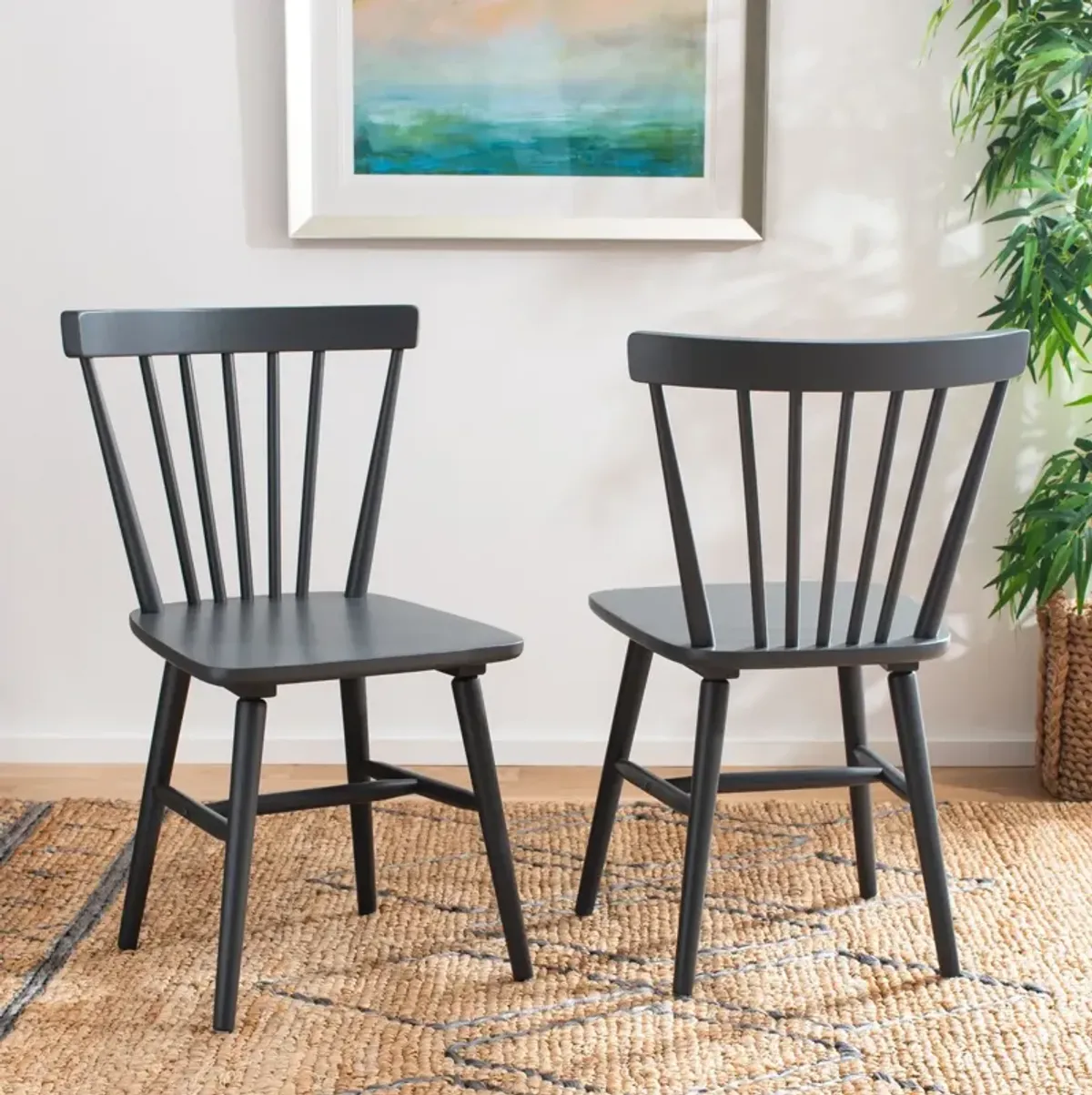 Winona Spindle Back Dining Chair - Set of 2