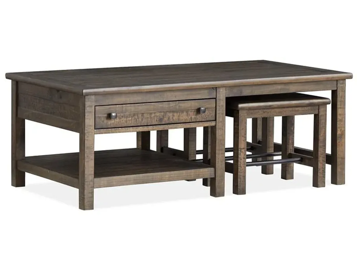 Rectangular Sofa Table w/1 Stool