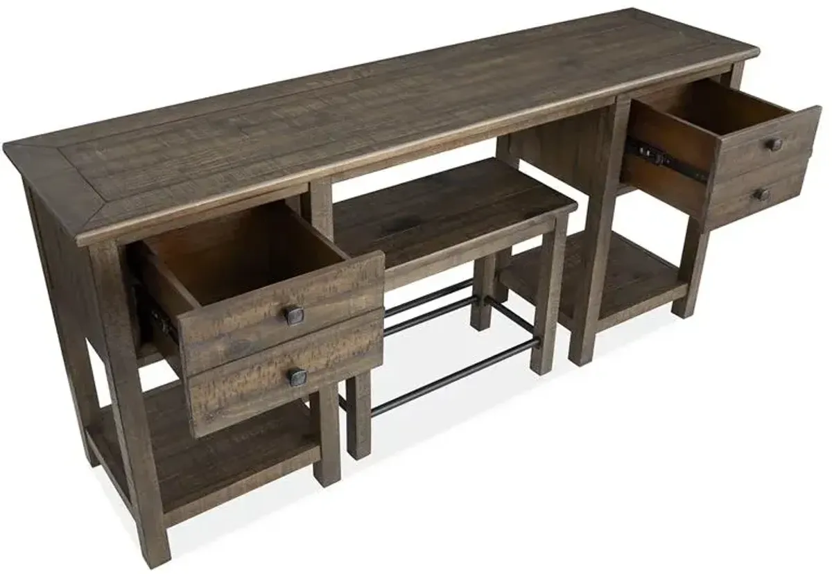 Rectangular Sofa Table w/1 Stool