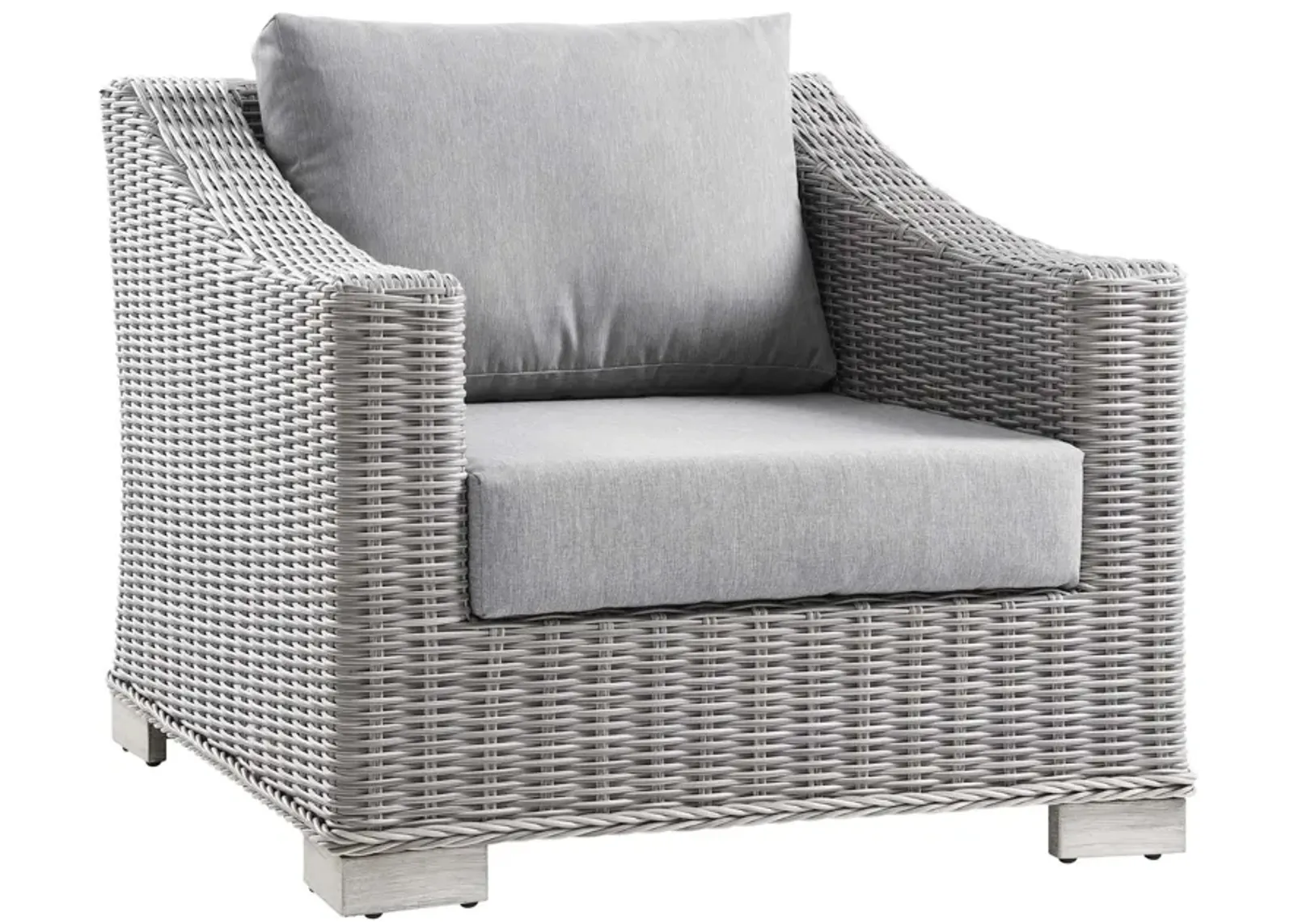 Conway Outdoor Patio Wicker Rattan Armchair