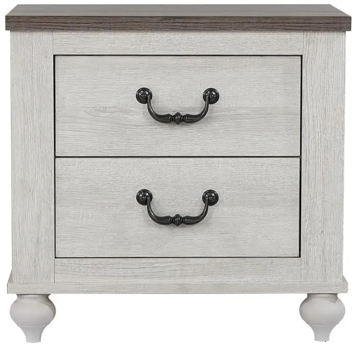 Stillwood 2-drawer Nightstand Vintage Linen