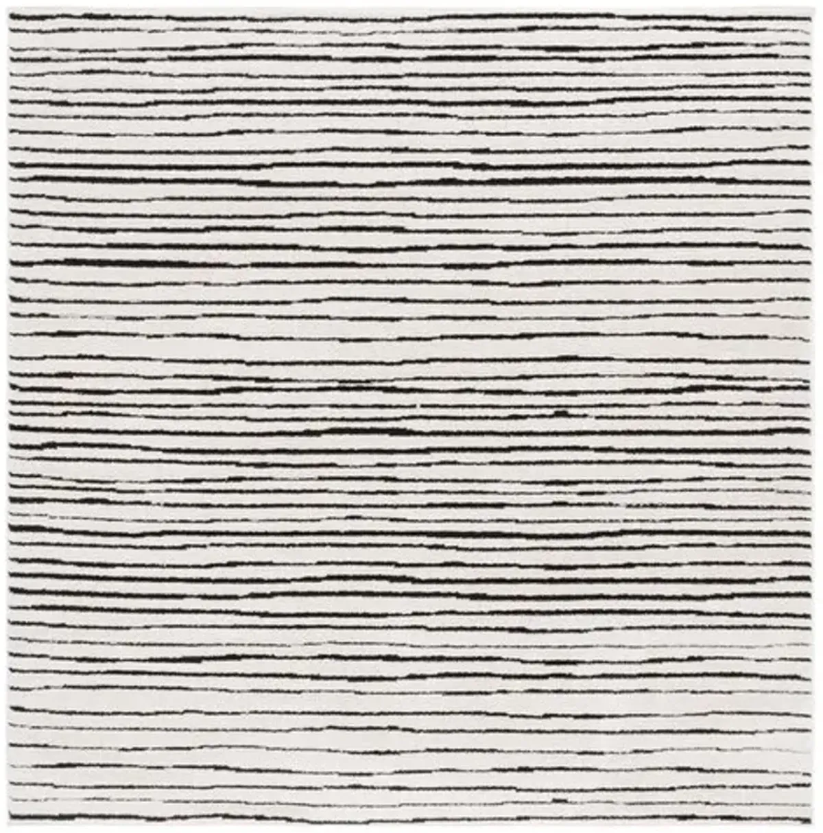 MELODY 118 Black 6'-7' X 6'-7' Square Square Rug