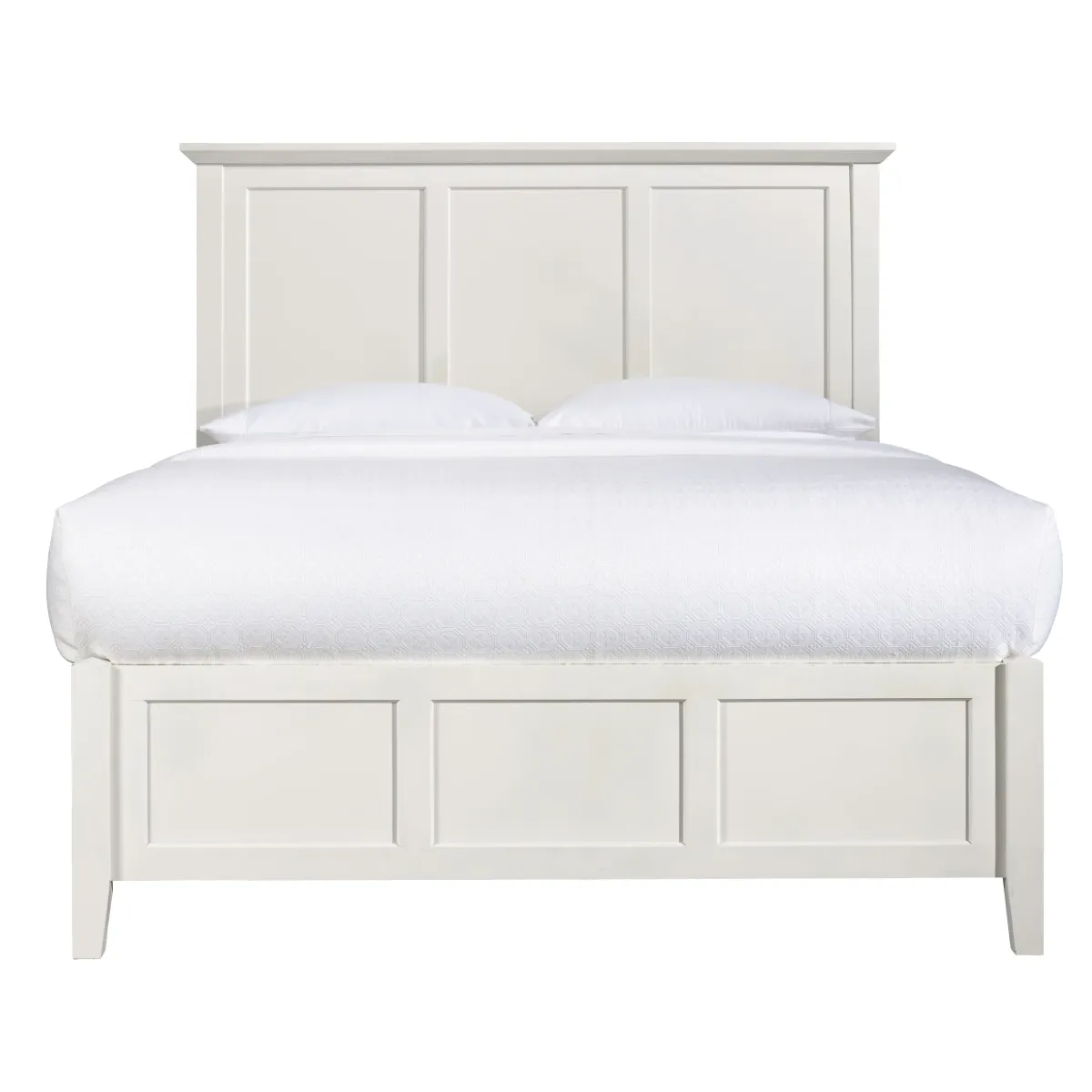 Paragon California King-Size Four Drawer Storage Bed In White