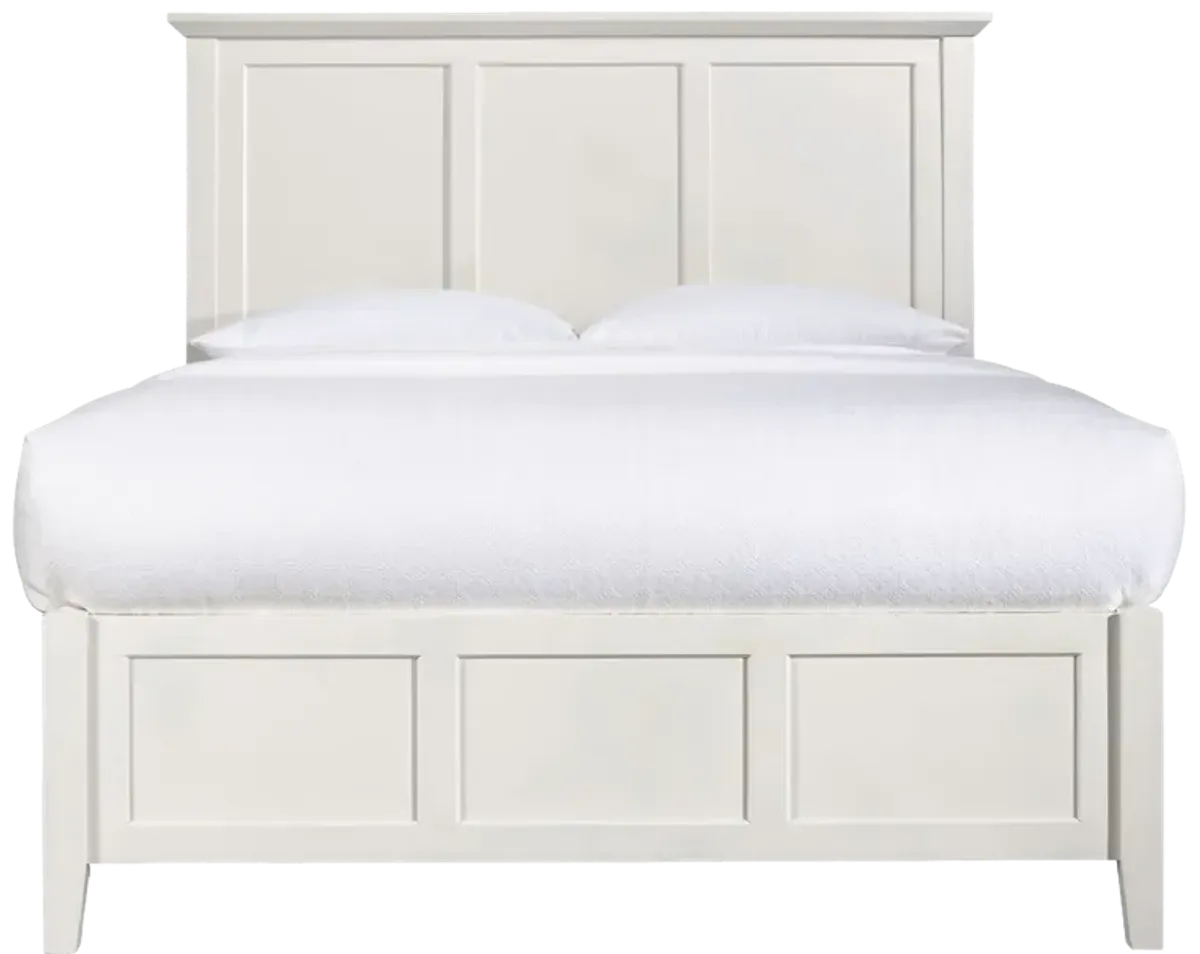 Paragon California King-size Four Drawer Storage Bed in White