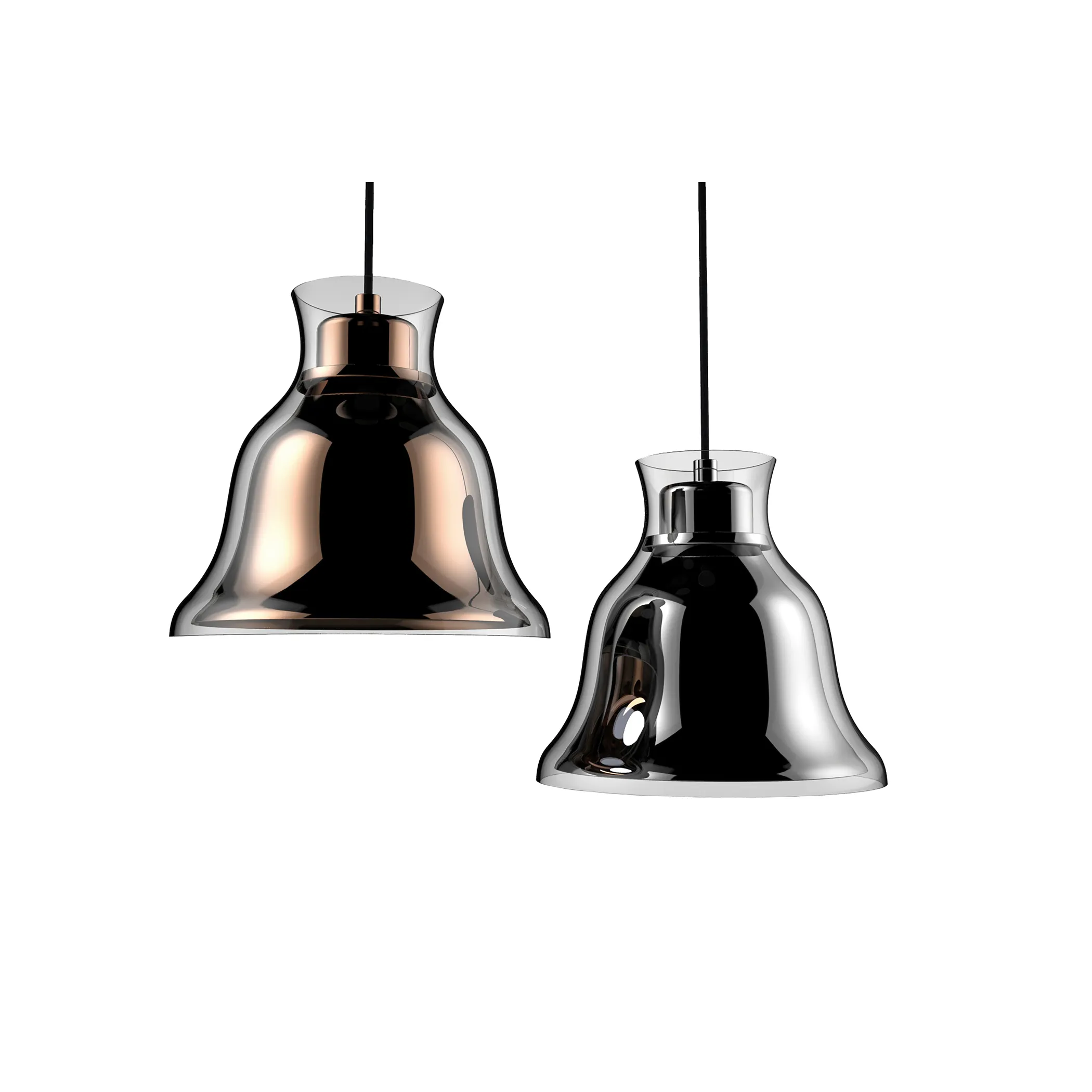 Bolero 8.3" Wide 1-Light Mini Pendant - Chrome