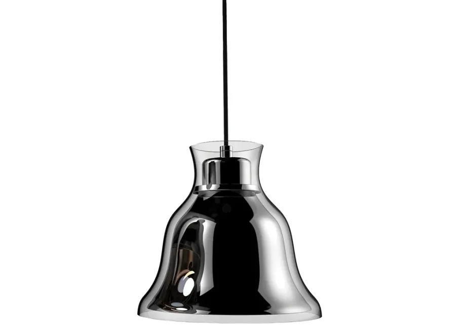 Bolero 8.3" Wide 1-Light Mini Pendant - Chrome