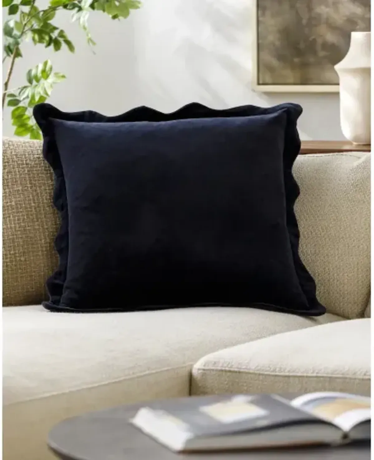 Effervescent EFC-004 18"L x 18"W Accent Pillow