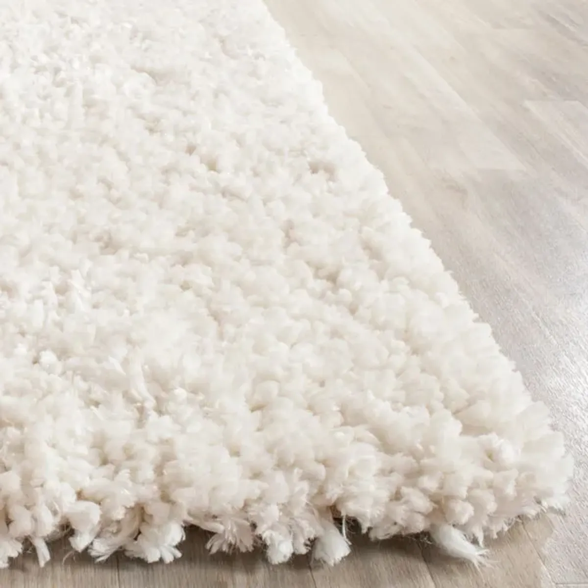 POPCORN SHAG Beige  6' X 6' Square Square Rug