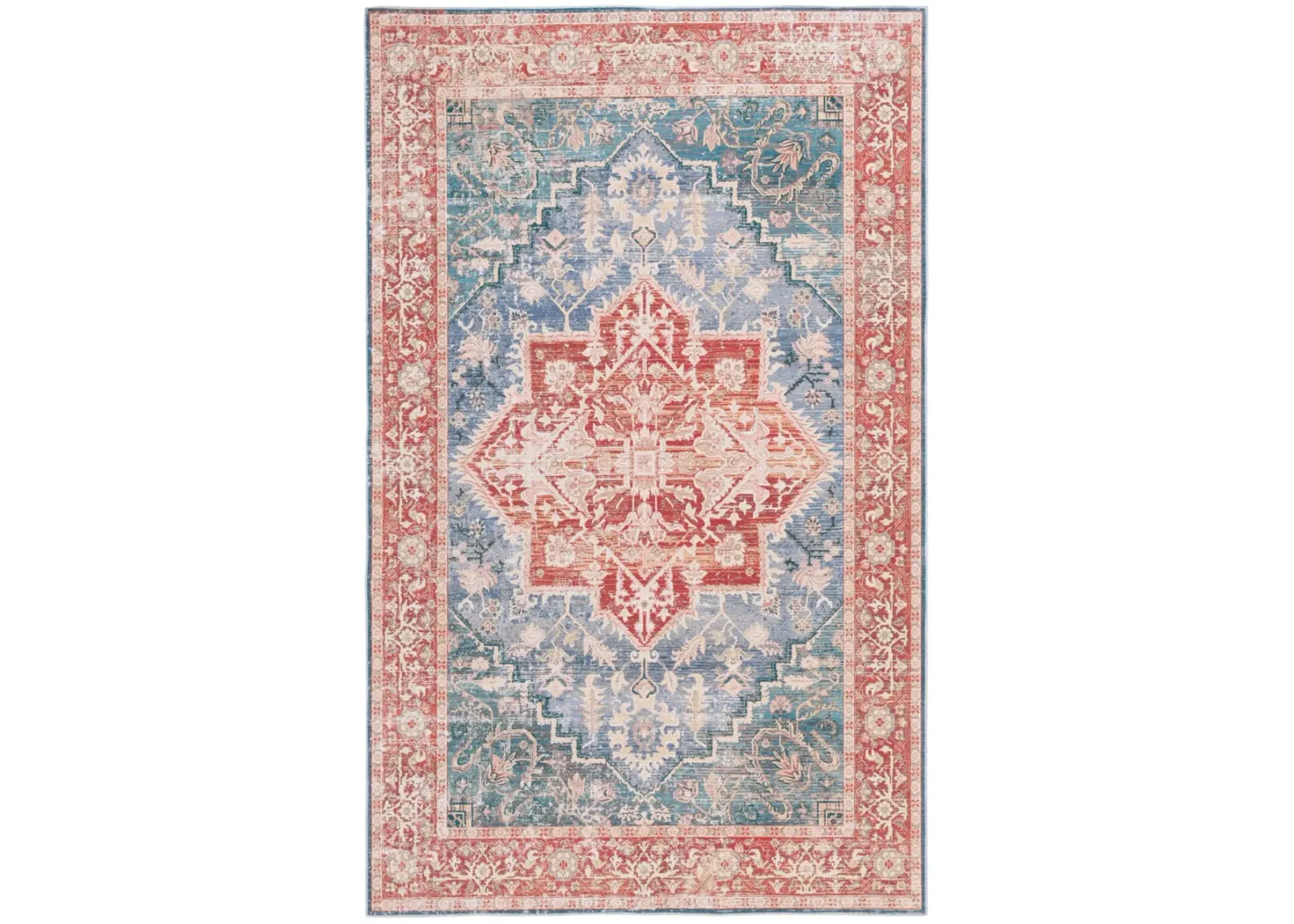 ARIZONA 137 BLUE GREEN  9' x 12' Large Rectangle Rug