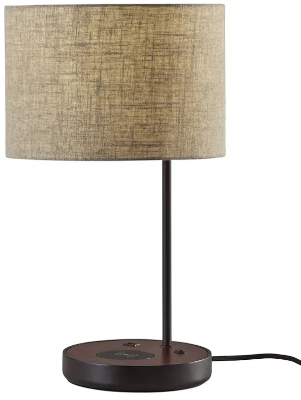 Oliver Wireless Charging Table Lamp