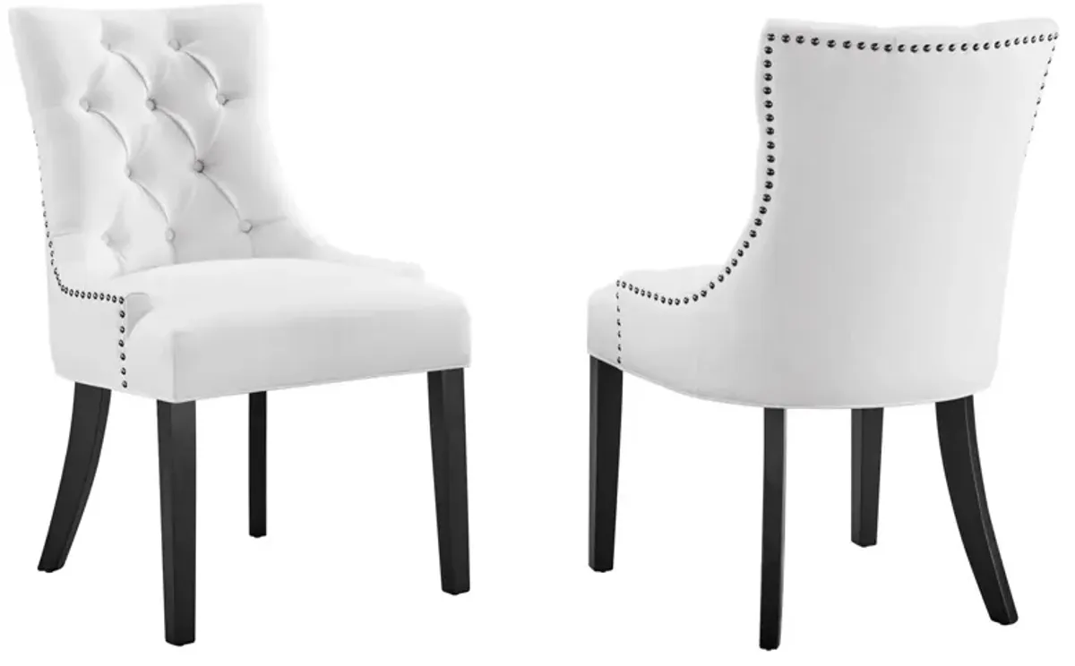 Regent Dining Side Chair Fabric Set of 2