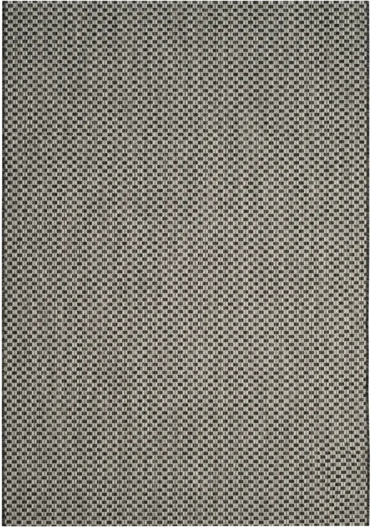 COURTYARD 8653 BLACK  10' x 14' Large Rectangle Rug