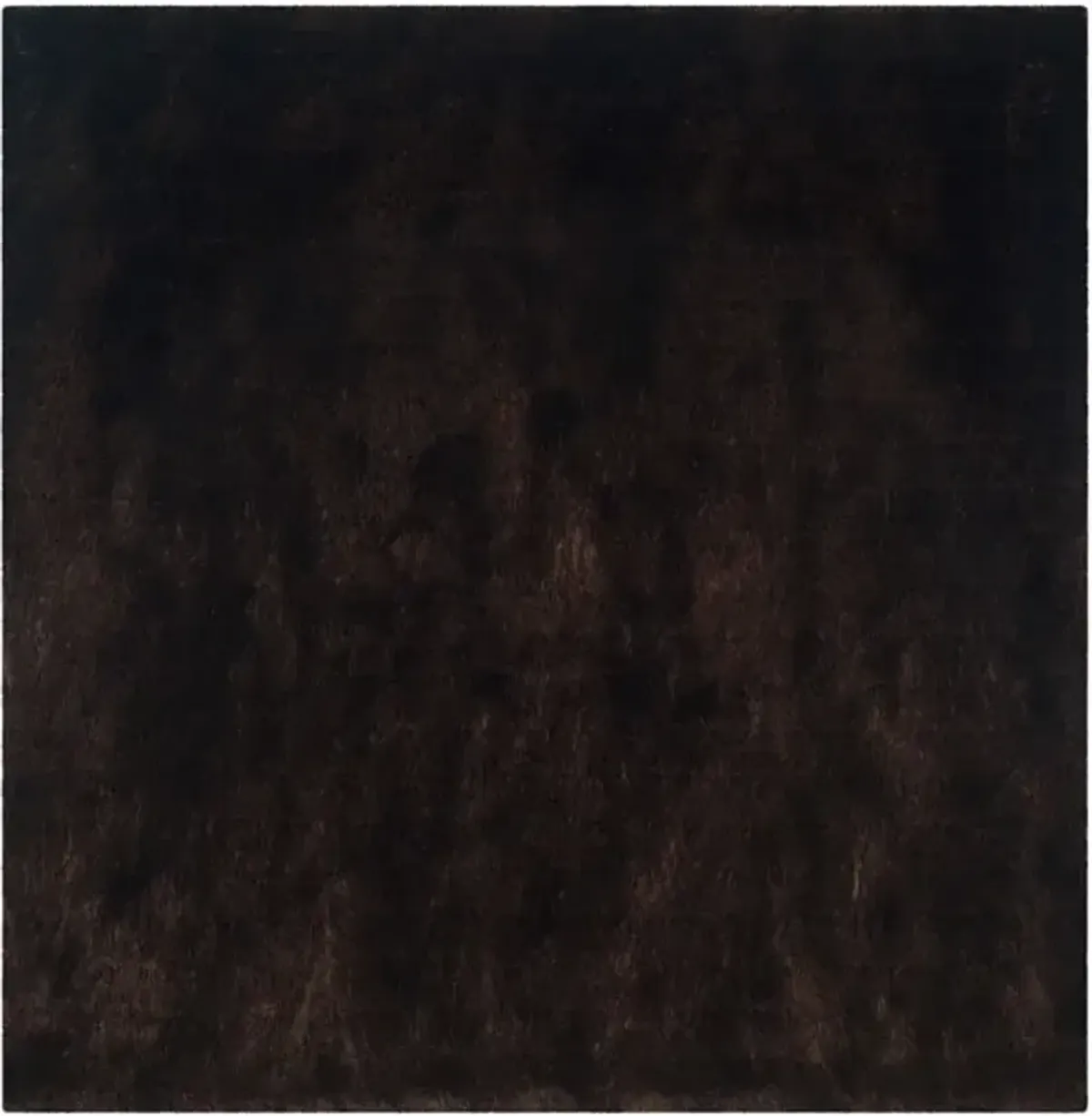 PARIS SHAG Brown 7' X 7' Square Square Rug