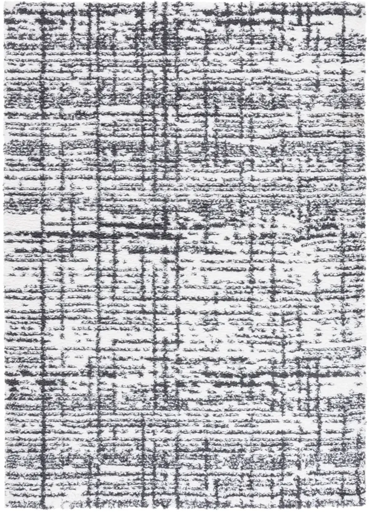RUMI SHAG 132 CHARCOAL  4' x 6' Small Rectangle Rug