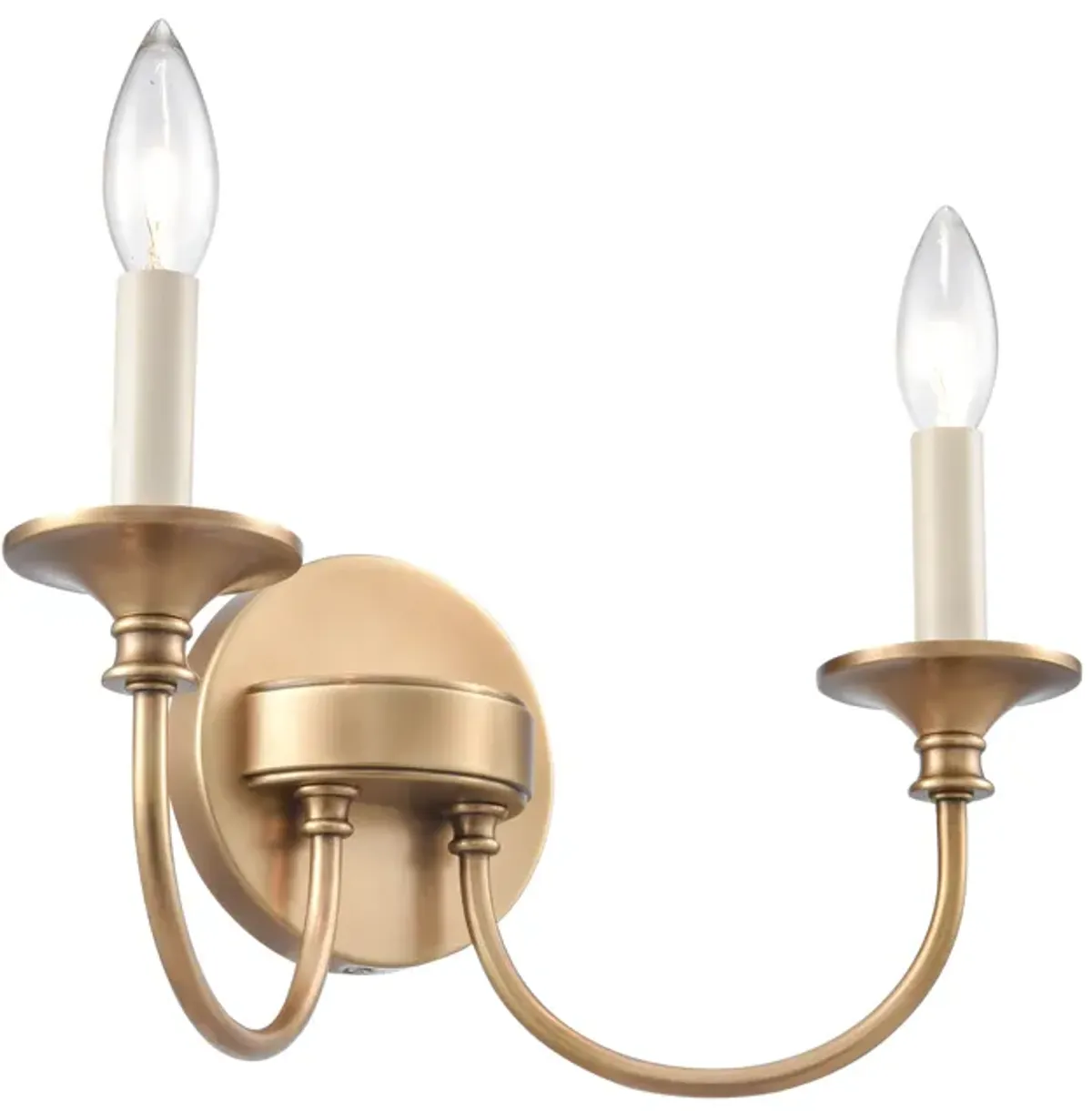 Cecil 14'' Wide 2-Light Vanity Light - Natural Brass