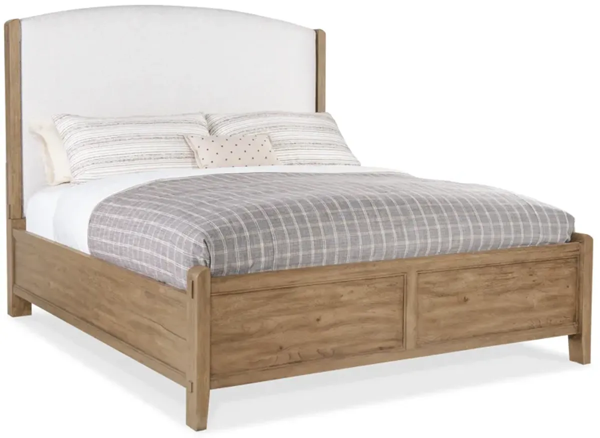 Vineyard Row King Upholstered Bed