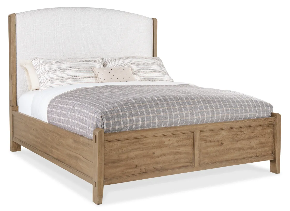 Vineyard Row King Upholstered Bed