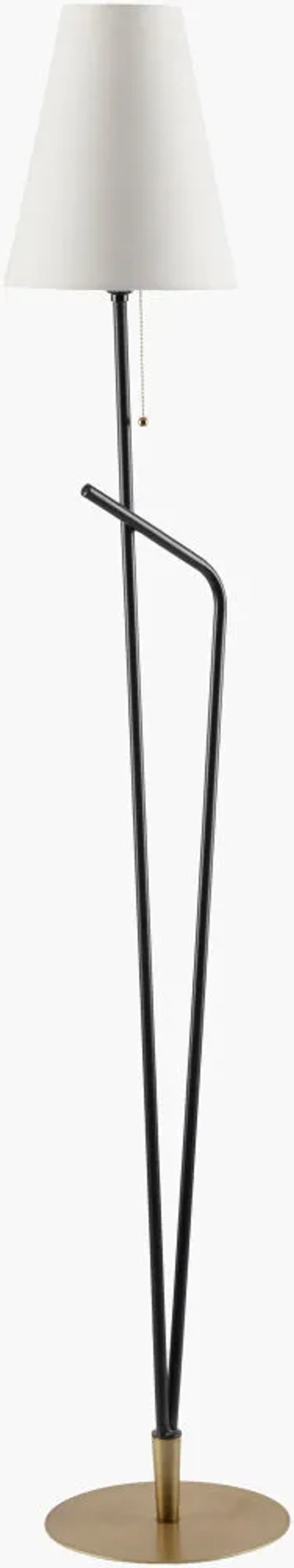 Sorano SRO-002 65"H x 11"W x 11"D Accent Floor Lamp