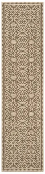 BEACH HOUSE Collection BHS134C-28 Cream / Beige 2'-2" X 8'