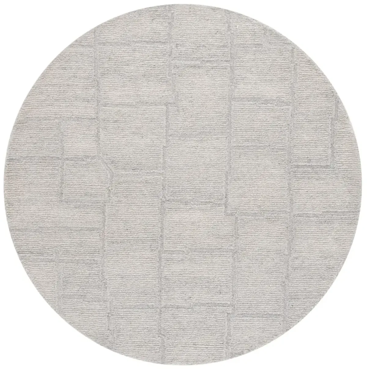 RENEWAL 201 LIGHT GREY 6' x 6' Round Round Rug