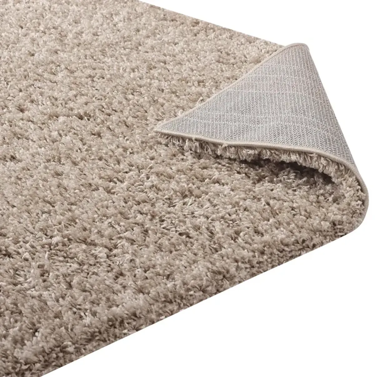 Enyssa Solid 5x8 Shag Area Rug