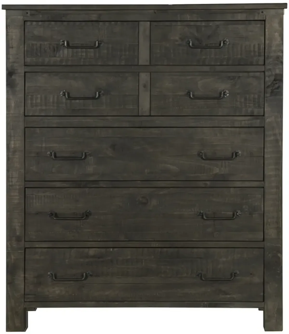 Abington 5 Drawer Chest in Weathered Charcoal