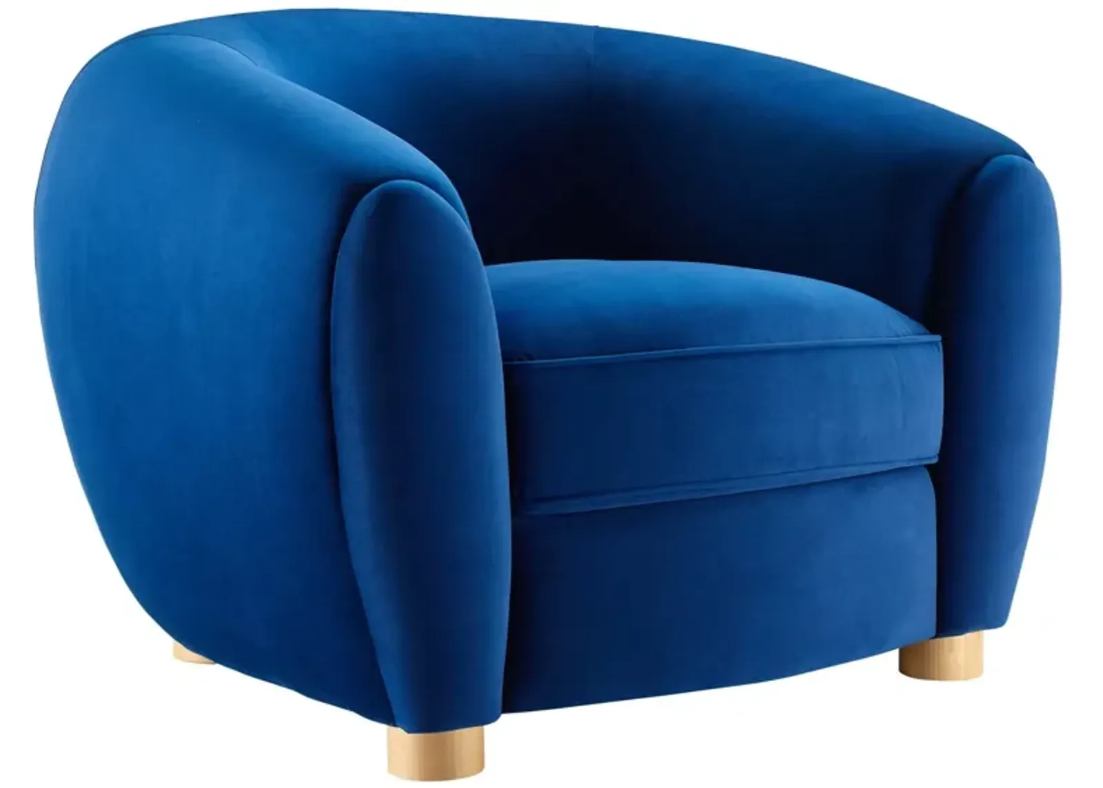 Abundant Performance Velvet Armchair