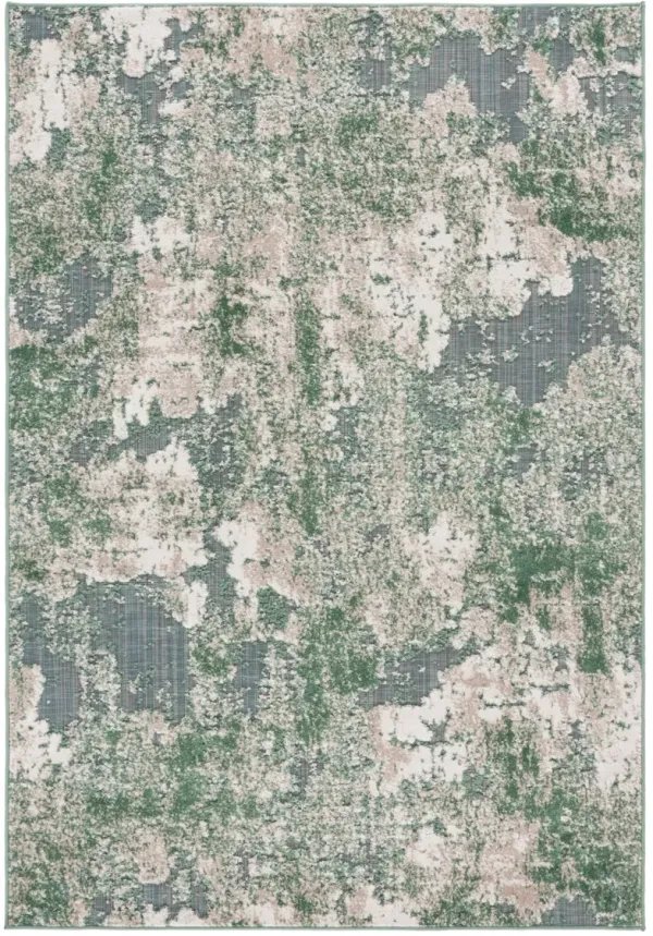 CABANA 630 GREEN  9' x 12' Large Rectangle Rug