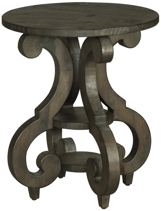 Bellamy Round Accent End Table