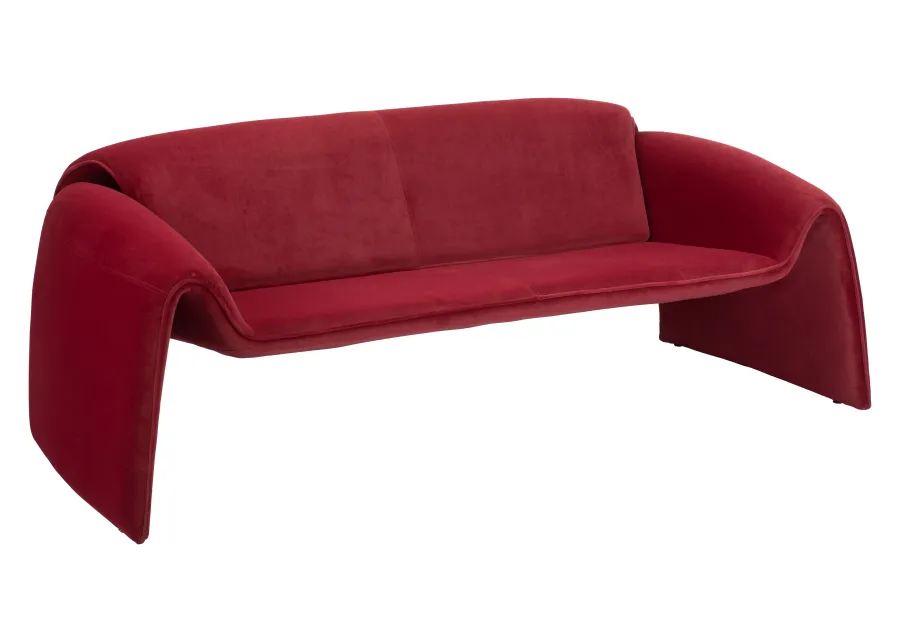 Horten Sofa Red