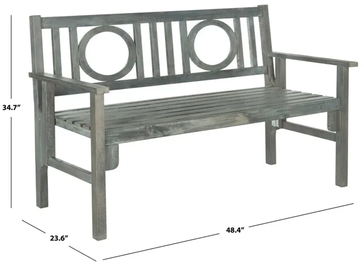 Piedmont Outdoor Folding Bench