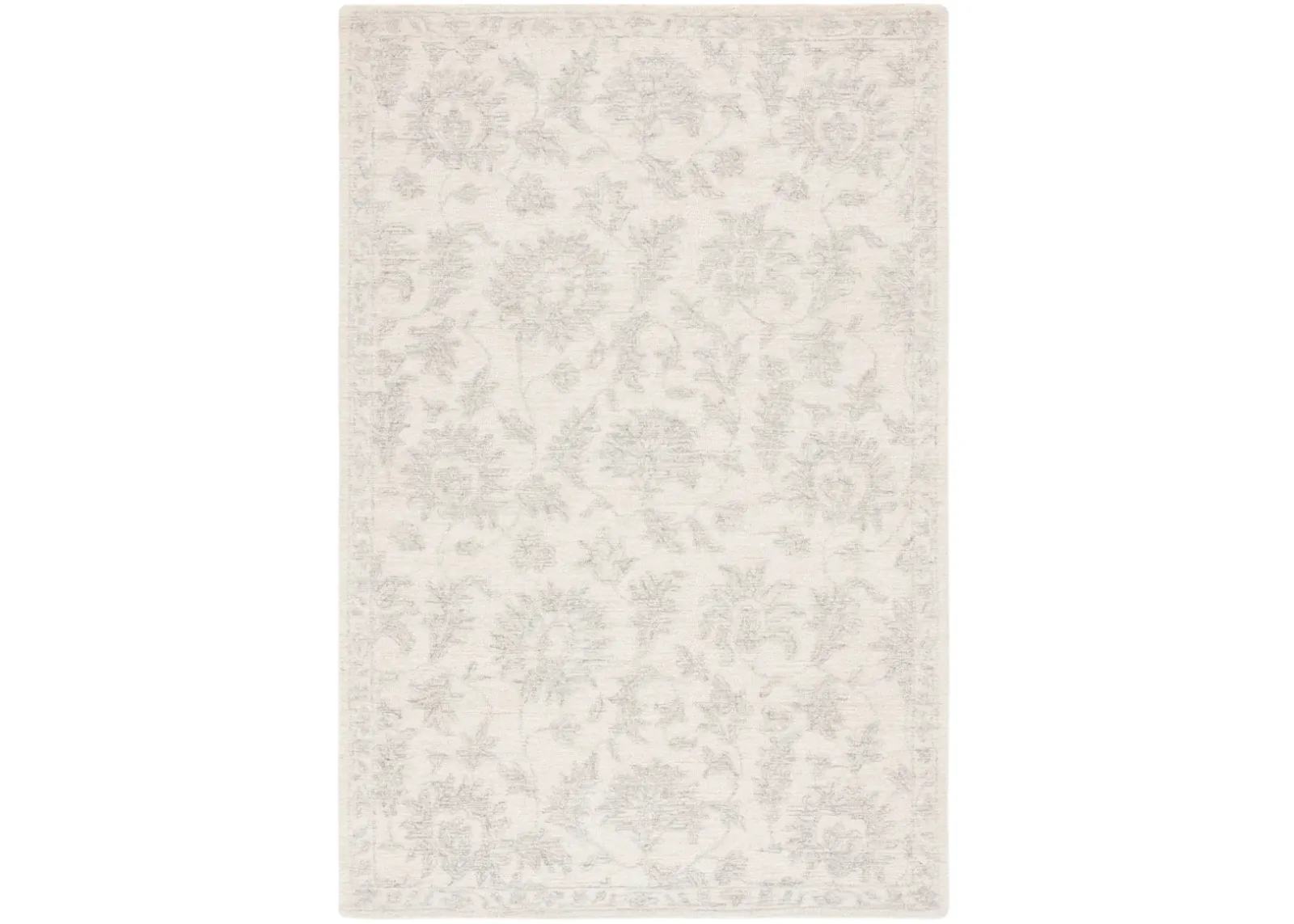 EBONY 905 IVORY  8' x 10' Large Rectangle Rug