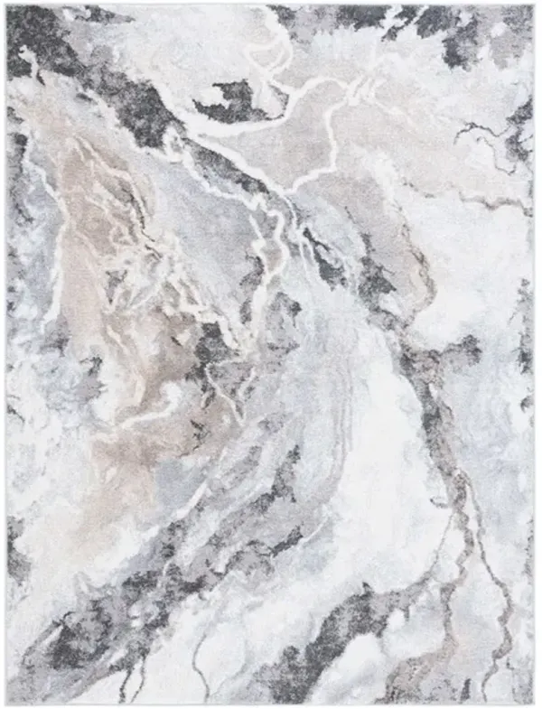 OPAL 410 Grey 4' X 6' Small Rectangle Rug