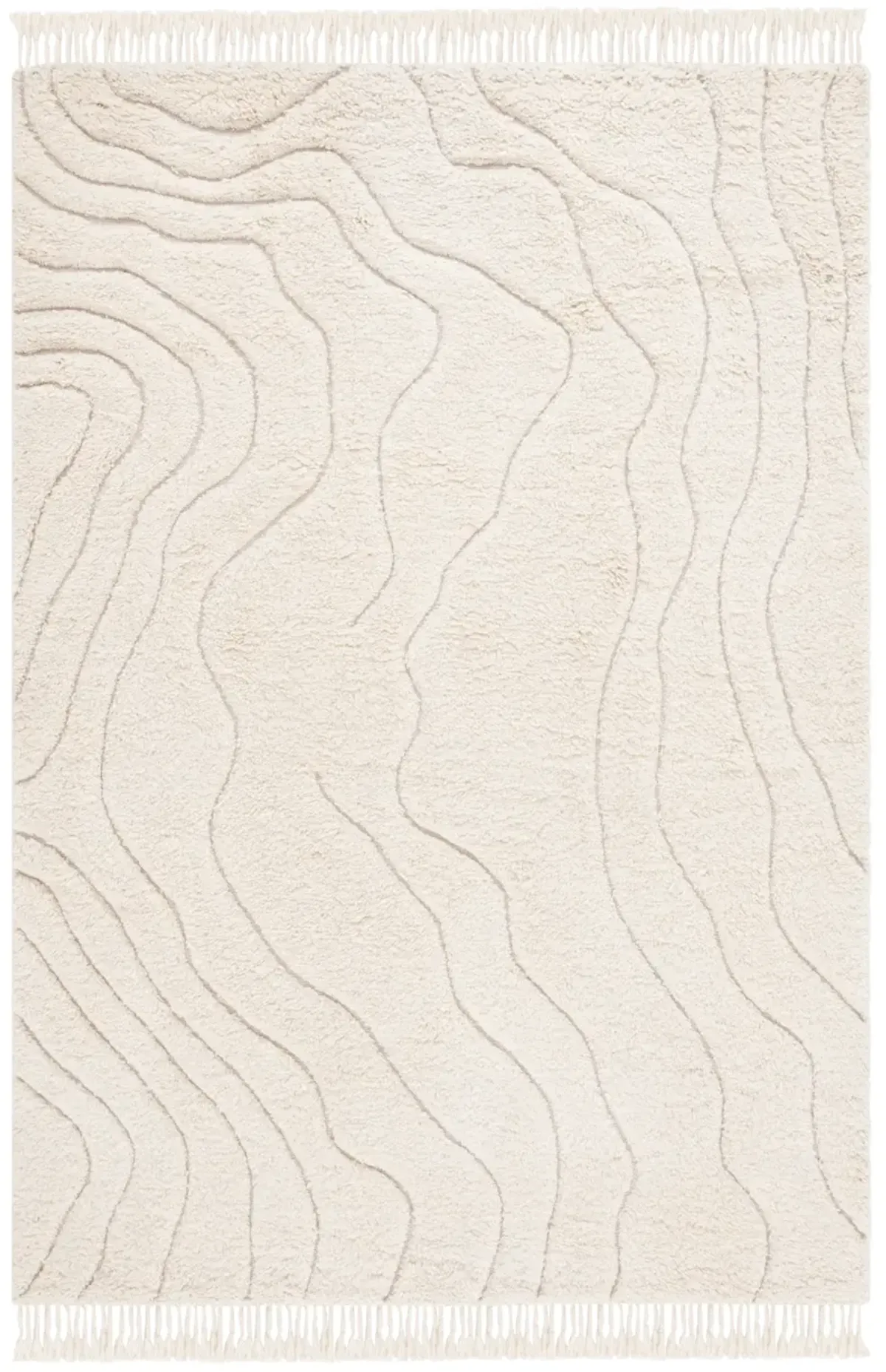 VERMONT 203 IVORY 8' x 10' Large Rectangle Rug