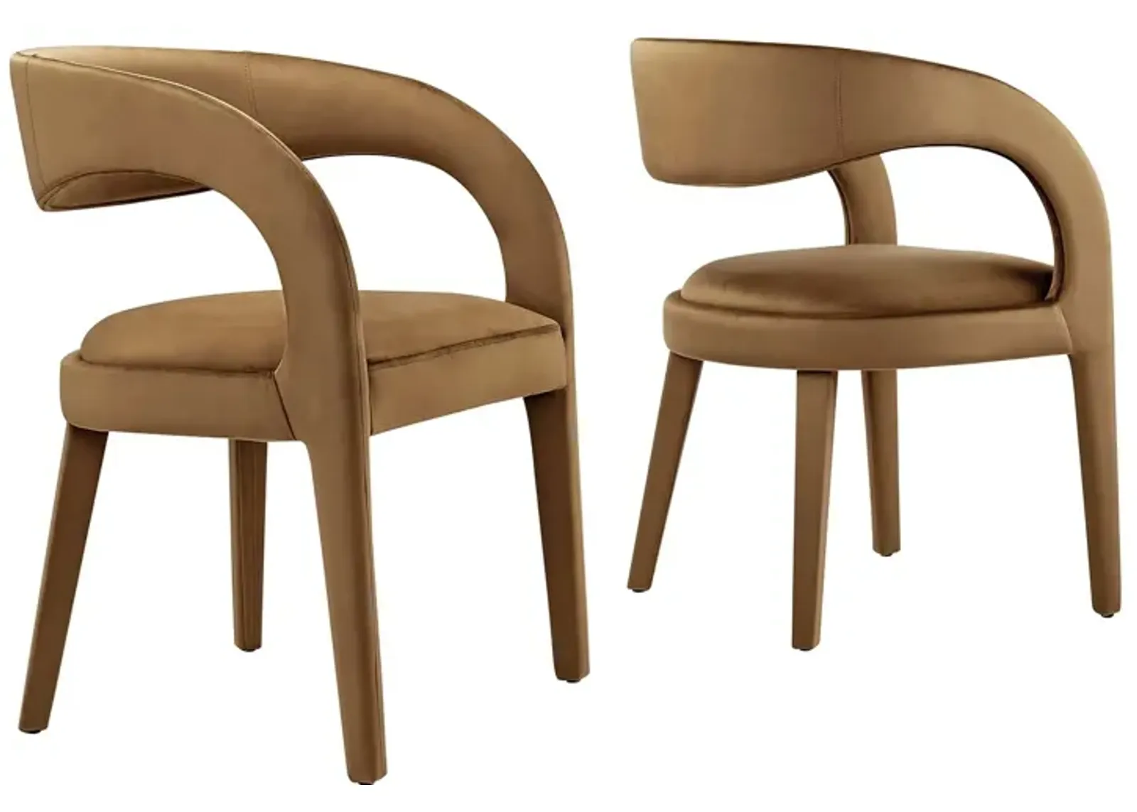 Pinnacle Performance Velvet Dining Chair Set of Two