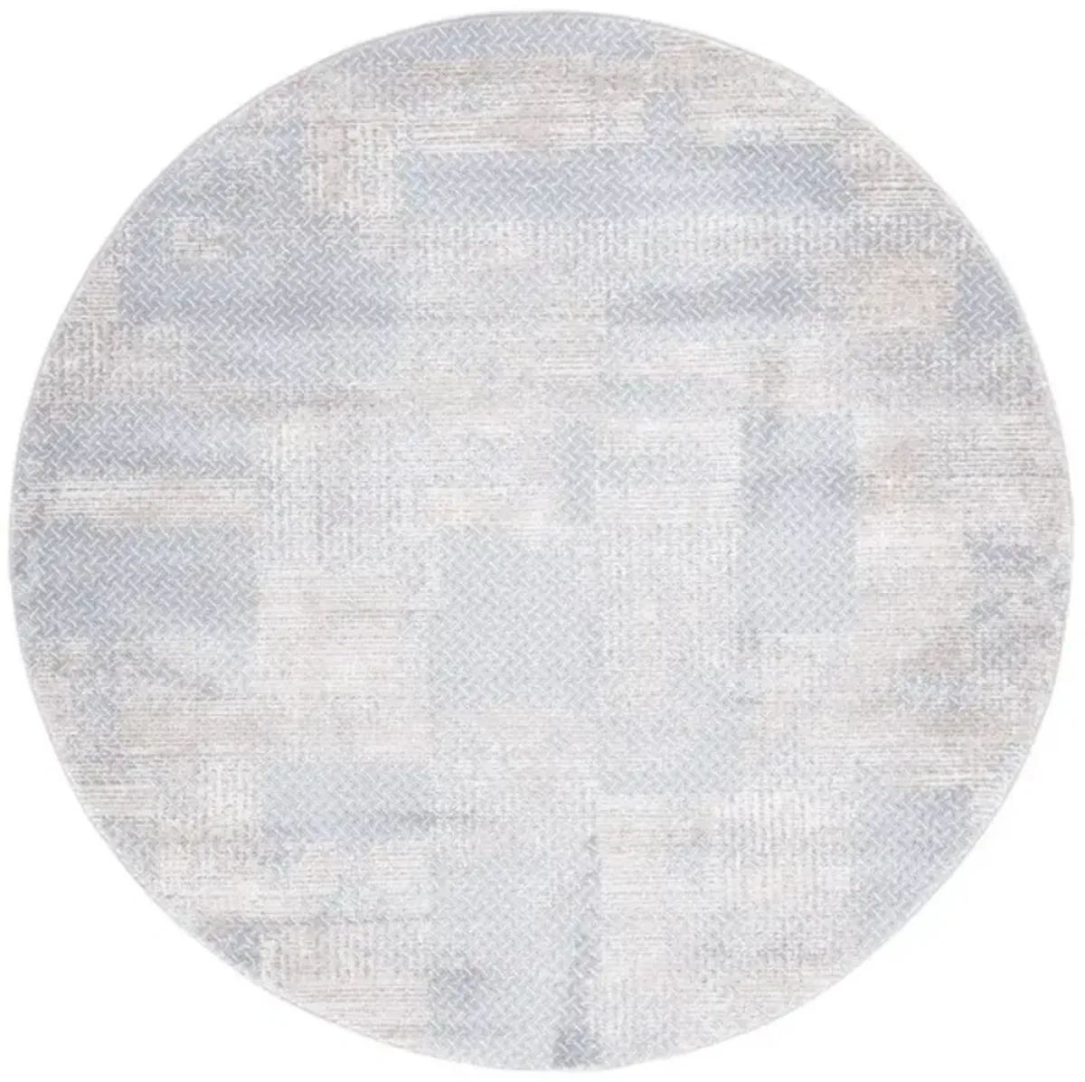 CONTINENTAL 116 Grey  6'-7' X 6'-7' Round Round Rug