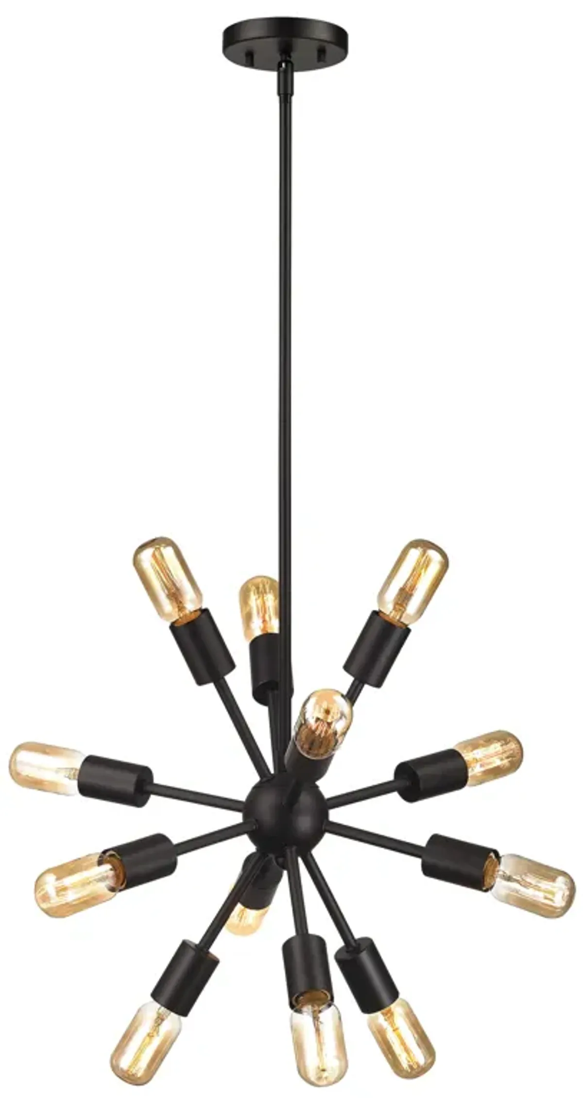 Delphine 16" Wide 12-Light Chandelier - Oil Rubbed Bronze