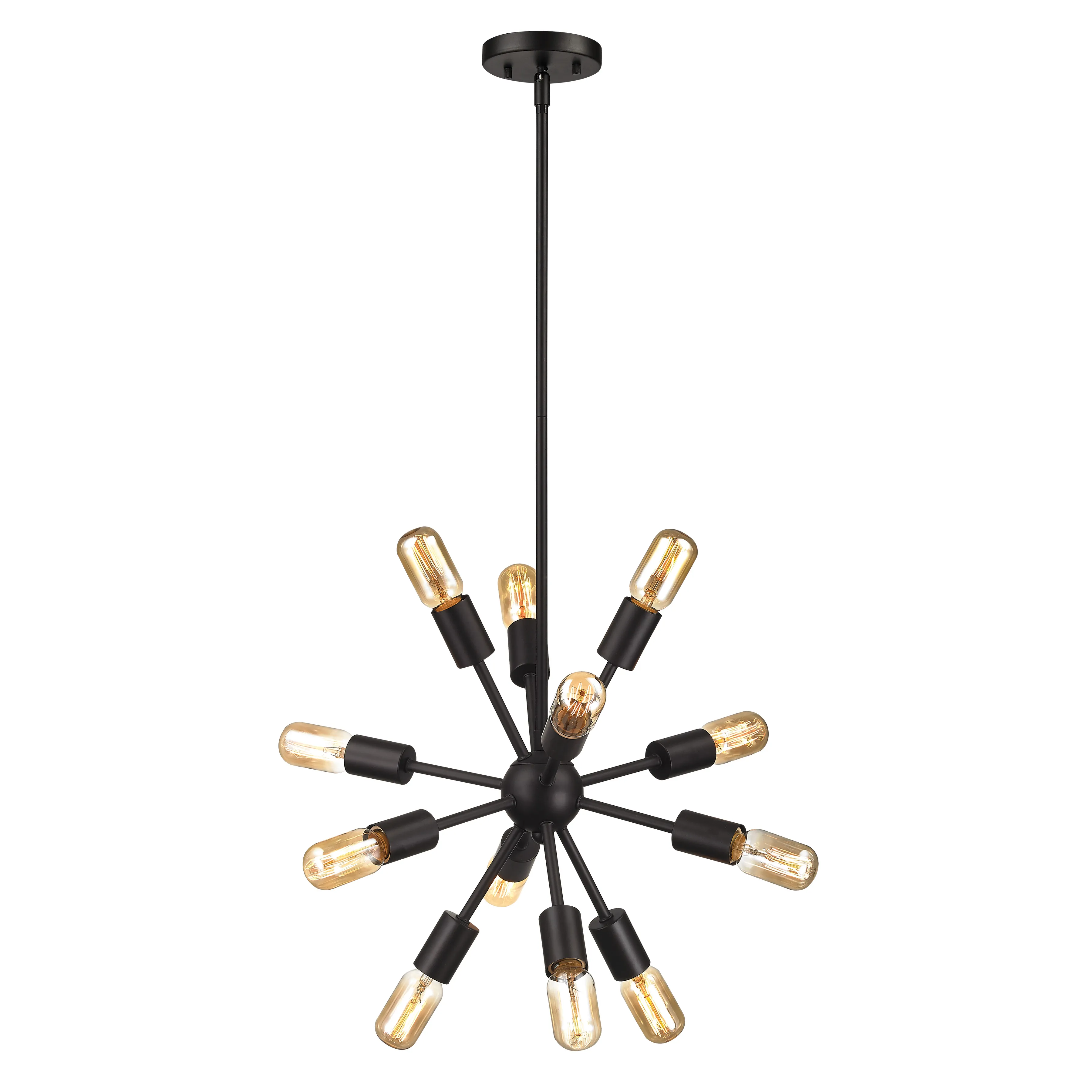 Delphine 16" Wide 12-Light Chandelier - Oil Rubbed Bronze