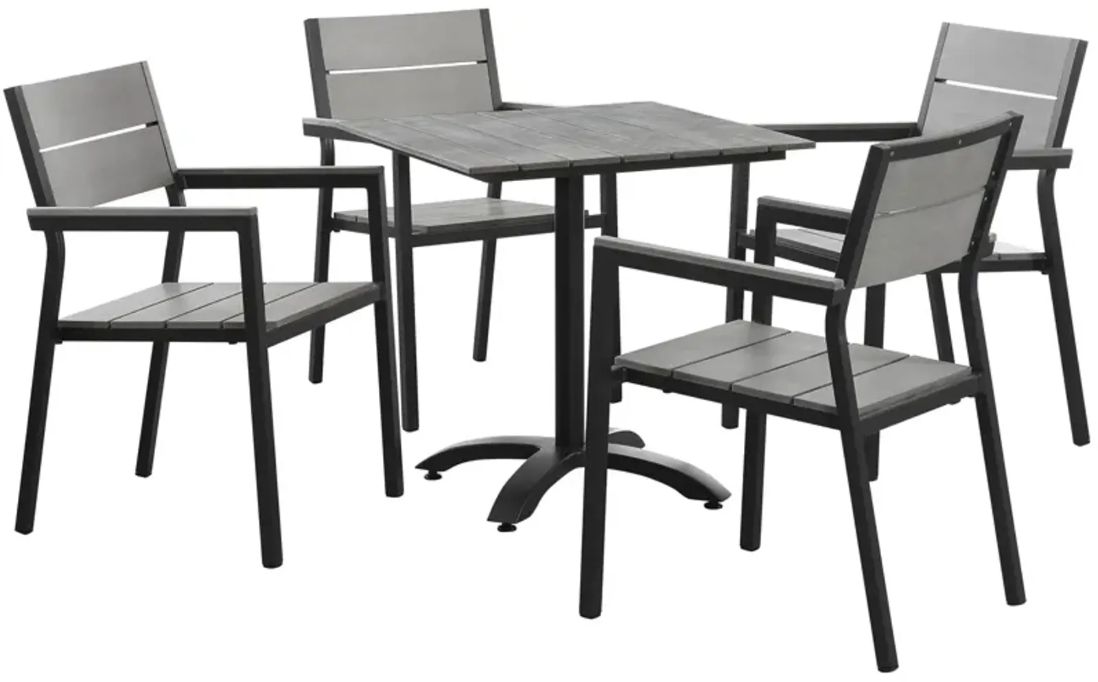 Maine 5 Piece Outdoor Patio Dining Set