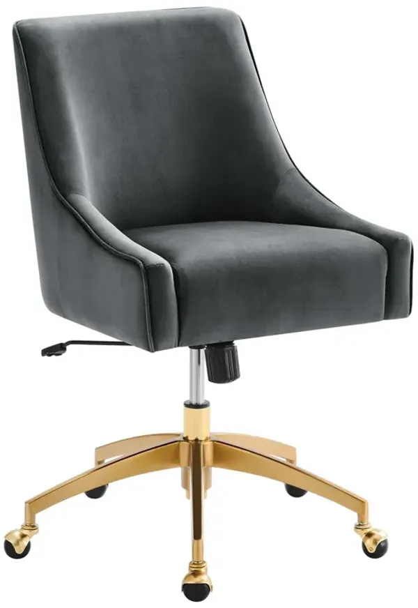 Discern Performance Velvet Office Chair
