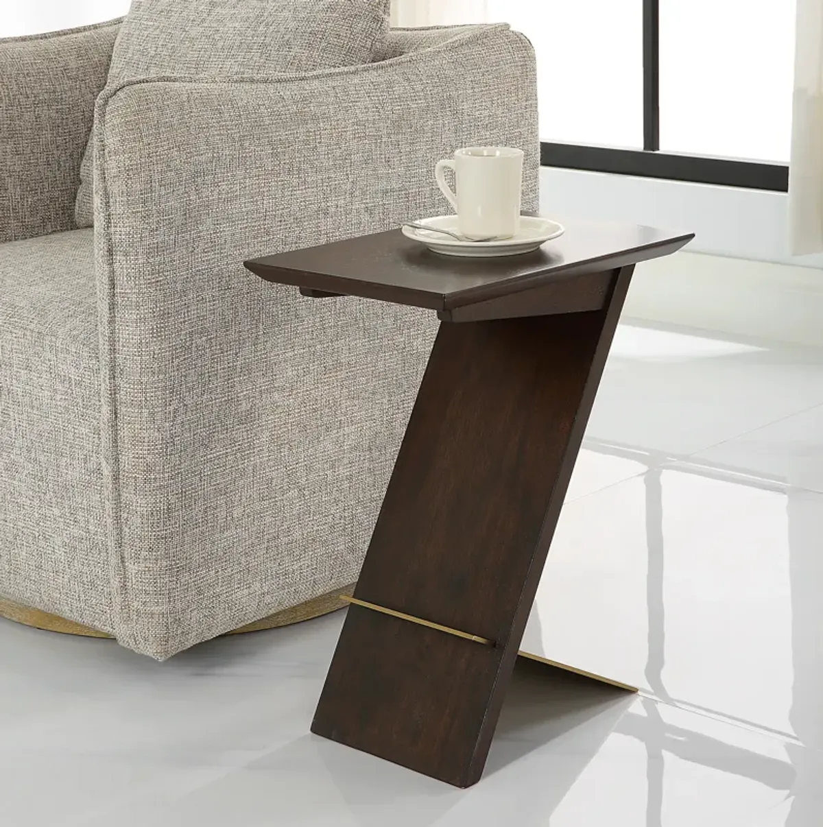 Breakthrough Modern Accent Table