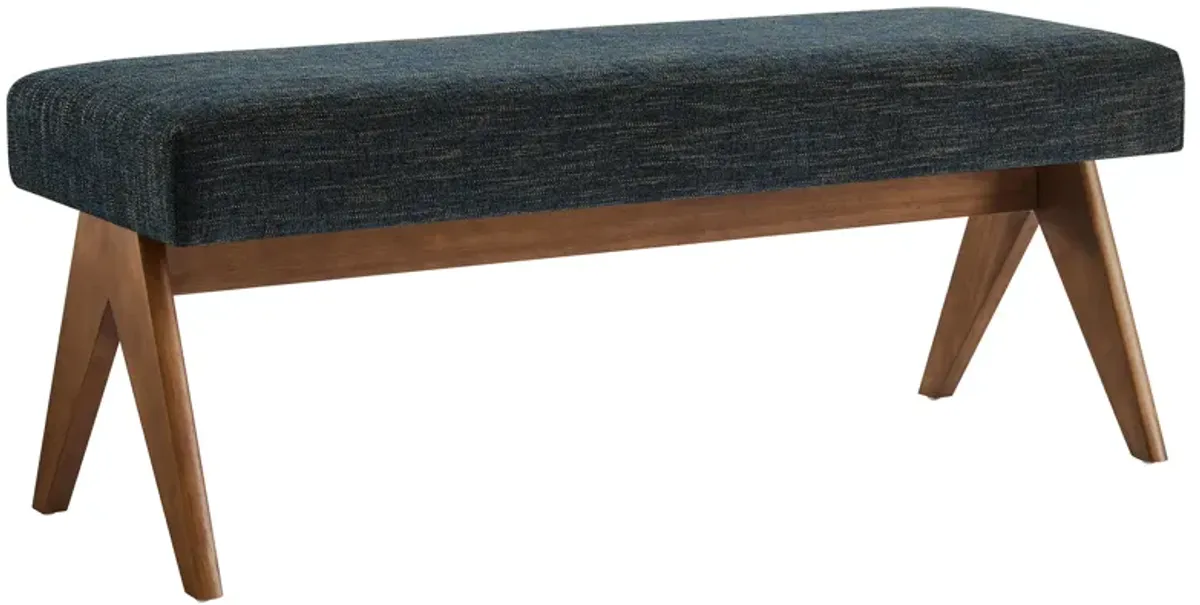 Lyra 47" Fabric Upholstered Bench by Modway