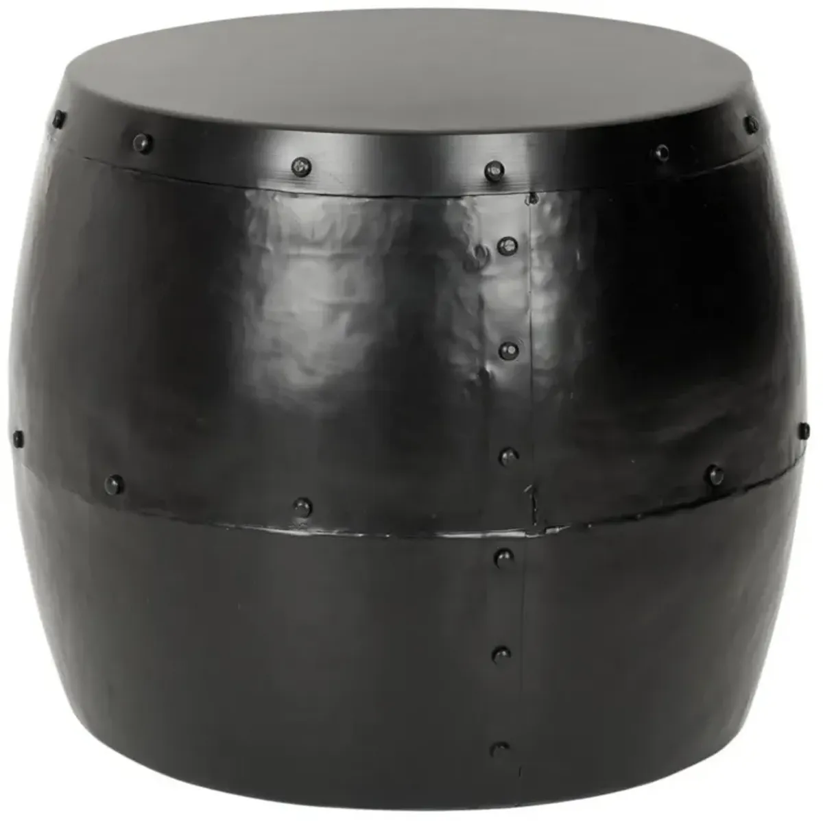 HOGAN IRON DRUM STOOL